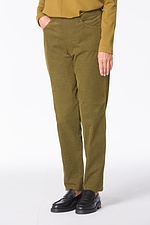 Trousers Nexeva 308 / Cotton cord with stretch content 762LIZARD