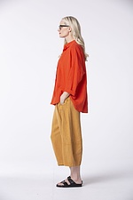 Trousers Phinee / Tencel™ Lyocell-Linen Blend 232SAFFRON