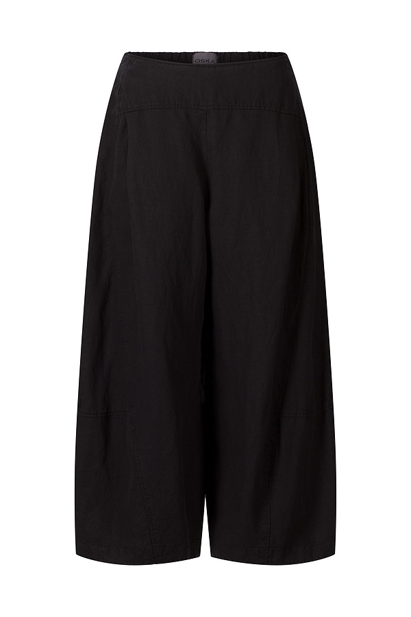 Trousers Phinee / Tencel™ Lyocell-Linen Blend 990BLACK