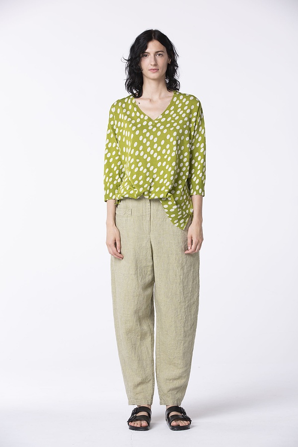 Trousers Steja 323 wash 740PISTACHIO