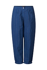 Trousers Tertia / Cotton-Linen Blend 462AZURE