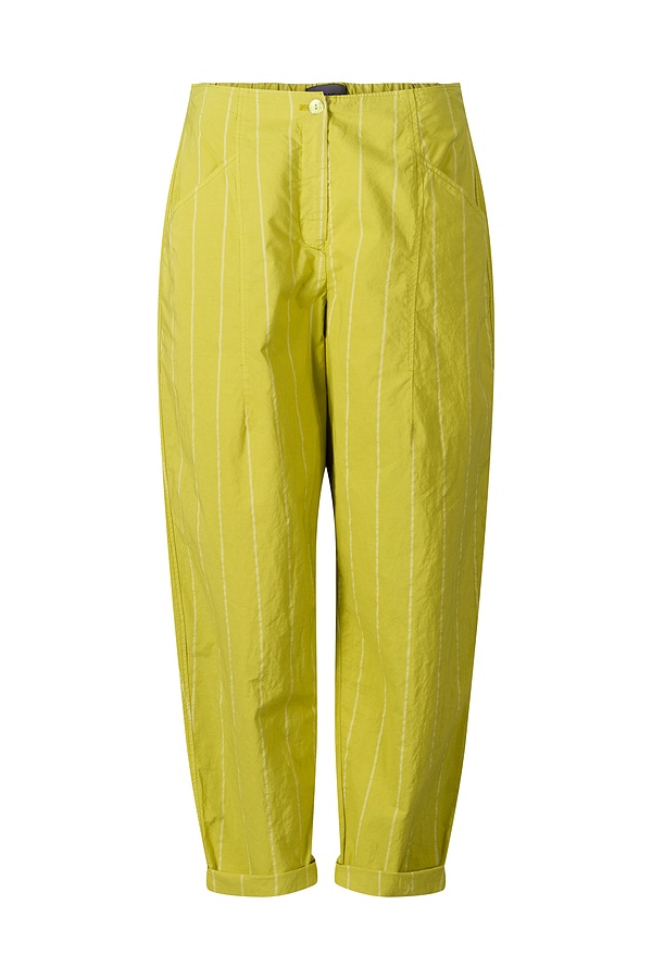 Trousers Tertia / Cotton-Linen Blend 740PISTACHIO