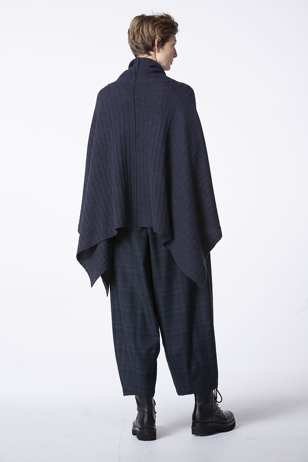 Trousers Violetha 316 / Tencel ™ Lyocell-Verwoll mixture 490NAVY