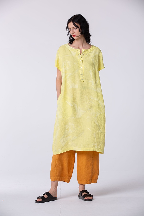 Trousers Waasily / 100 % Linen 232SAFFRON
