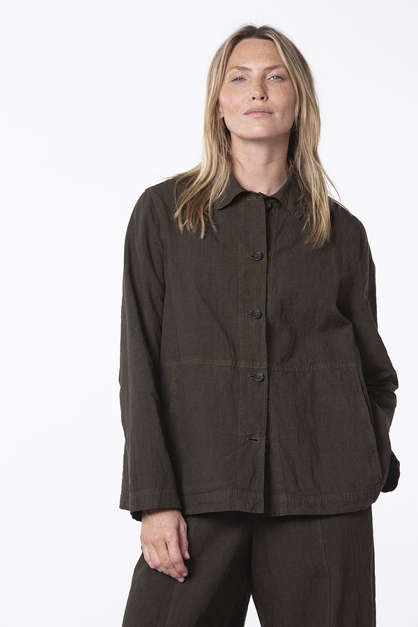 Veste 514 - Lin Coton Pied-De-Poule - 780IVY - 10250110092