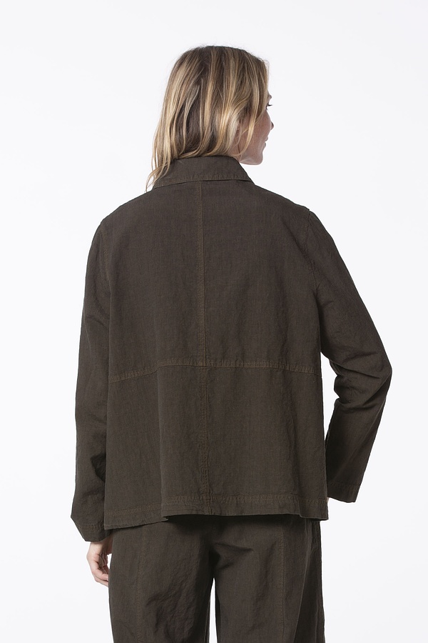 Veste 514 - Lin Coton Pied-De-Poule - 780IVY - 10250110092