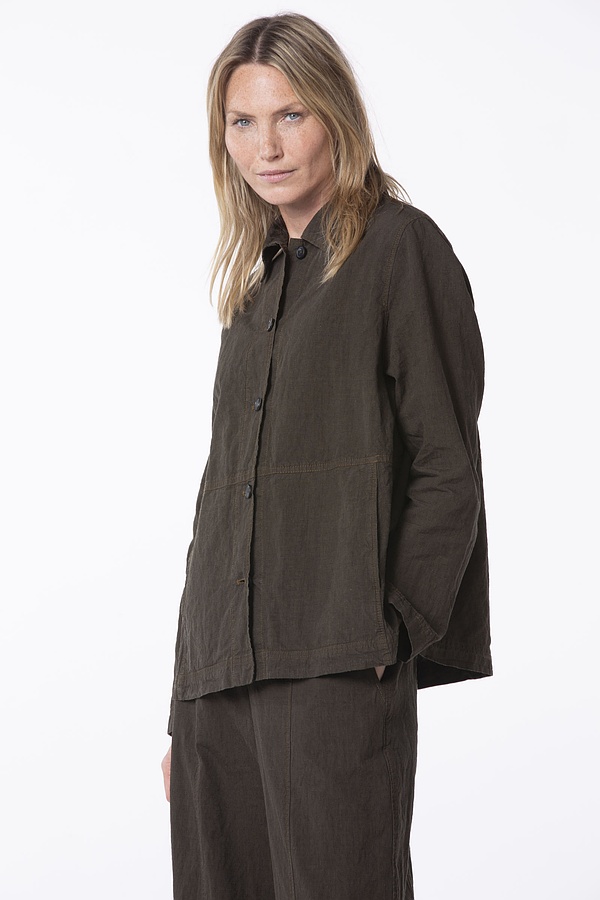 Veste 514 - Lin Coton Pied-De-Poule - 780IVY - 10250110092