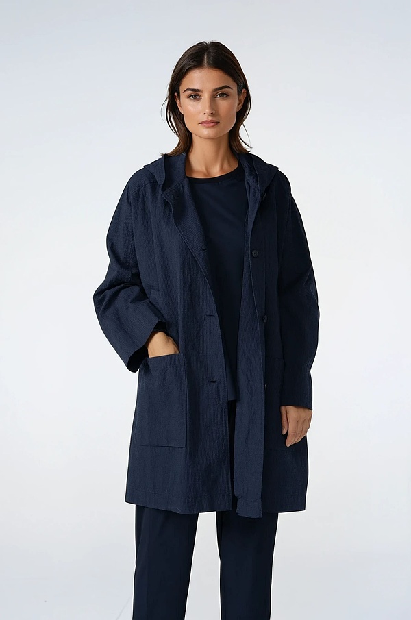 Outdoor jacket 502 wash 490NAVY