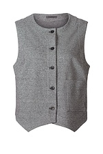 Waistcoat Occre 302 / Jaquard Jersey cotton mixture 990BLACK